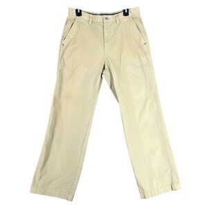 Cooper Jones Supply Pants Mens 32x28 Beige Cotton Chino‎ Business Casual